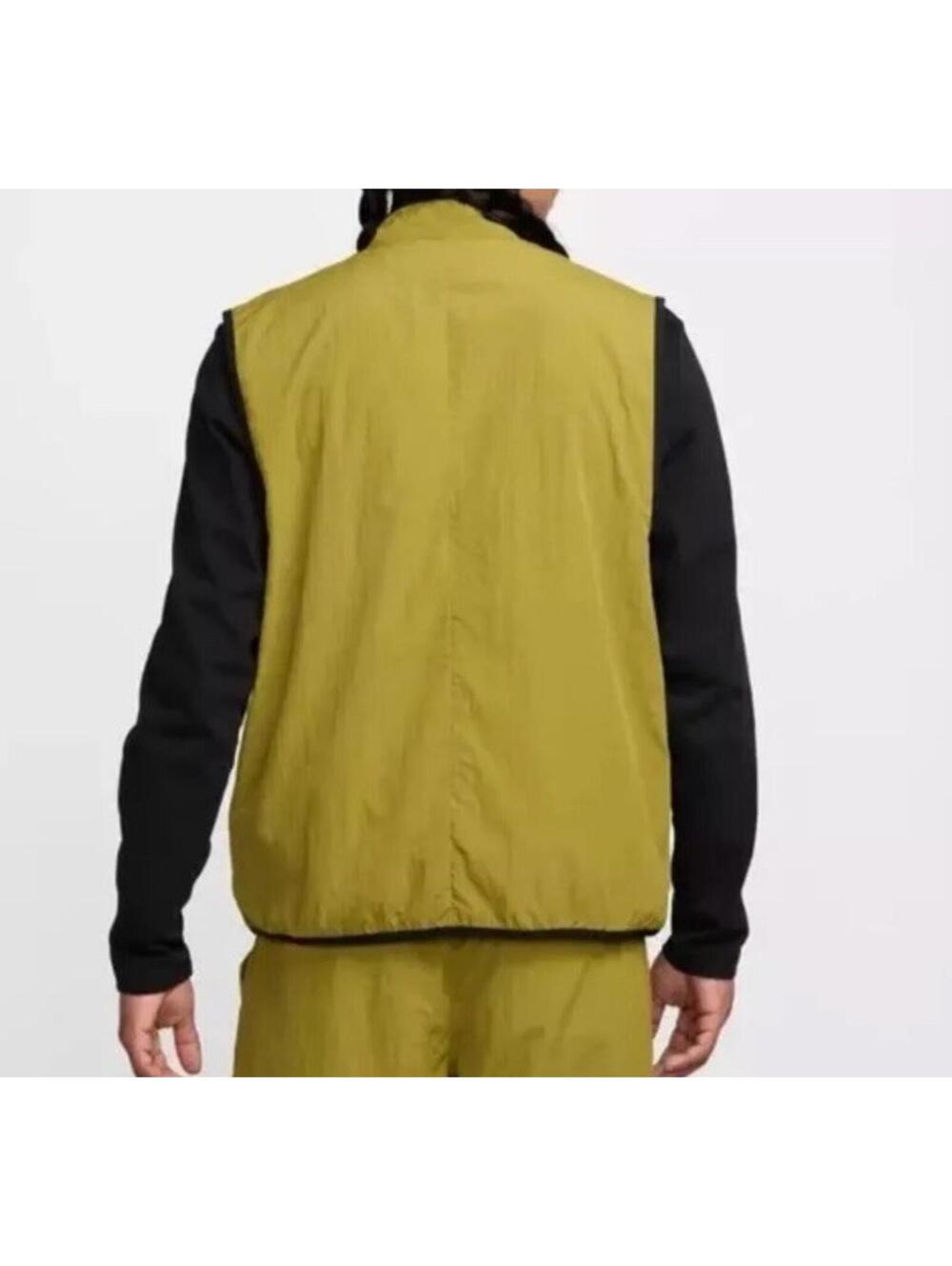 $125 Nike Vest Mens Large Green Tech Woven Utility Nylon  Size Large - Picture 2 of 4